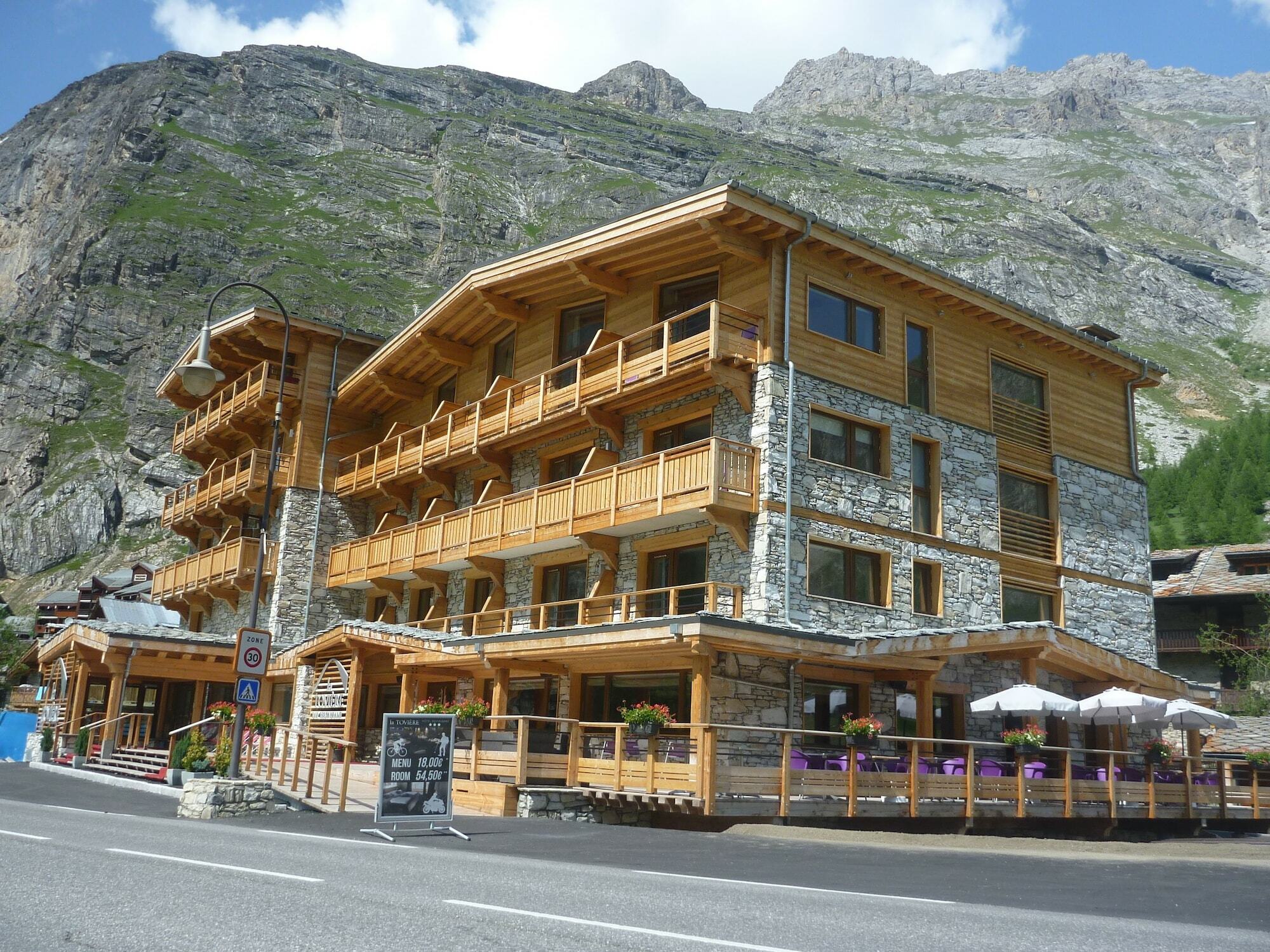 La Toviere Hotell Val-dʼIsère Exteriör bild
